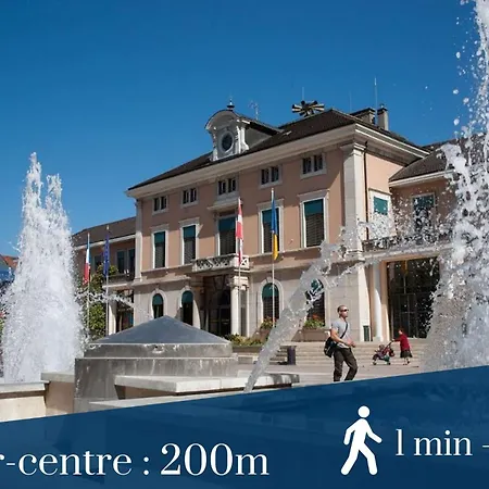 Homey Wild - Proche Gare Et Tram - Proche Centre - Balcon Prive - Parking Prive - Wifi Gratuit Apartment