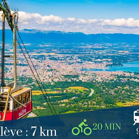 Homey Wild - Proche Gare Et Tram - Proche Centre - Balcon Prive - Parking Prive - Wifi Gratuit *